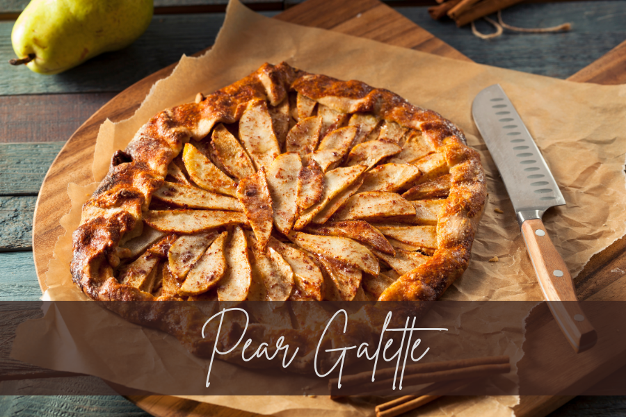 pear galette