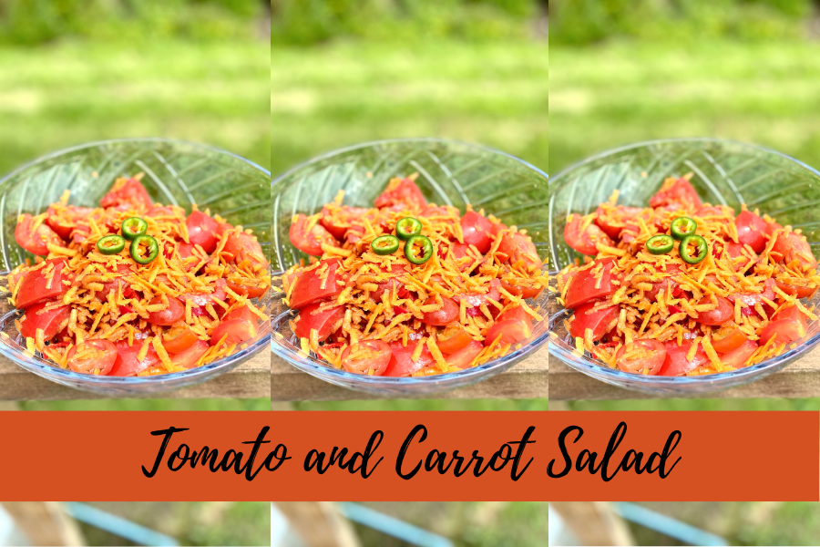 tomato and carrot salad