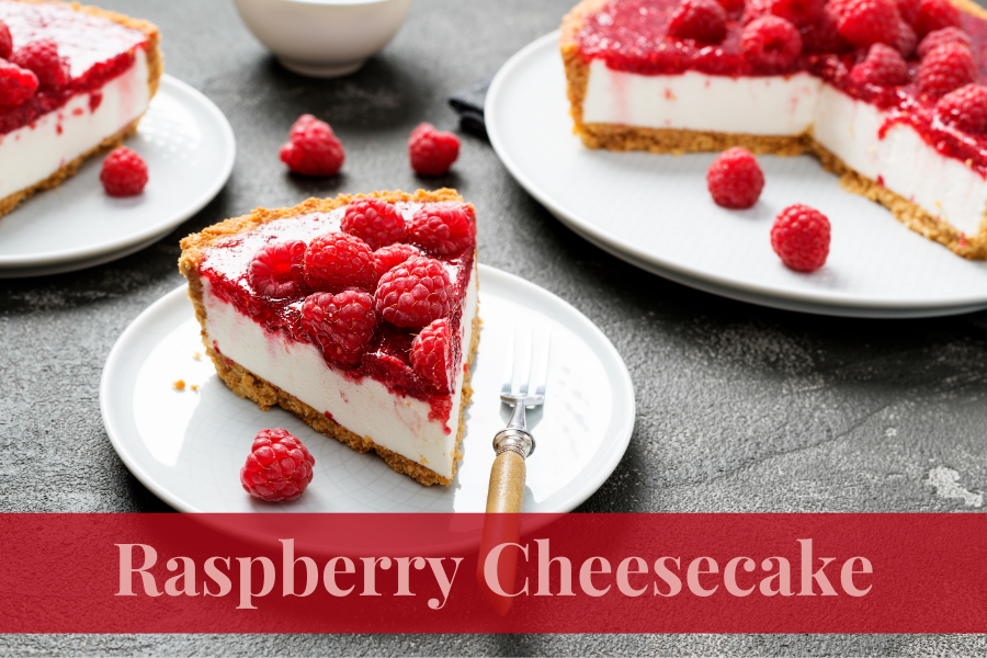 raspberry cheesecake