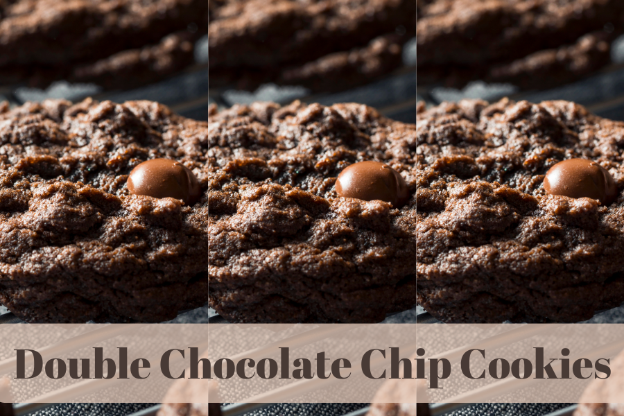 double chocolate chip cookies